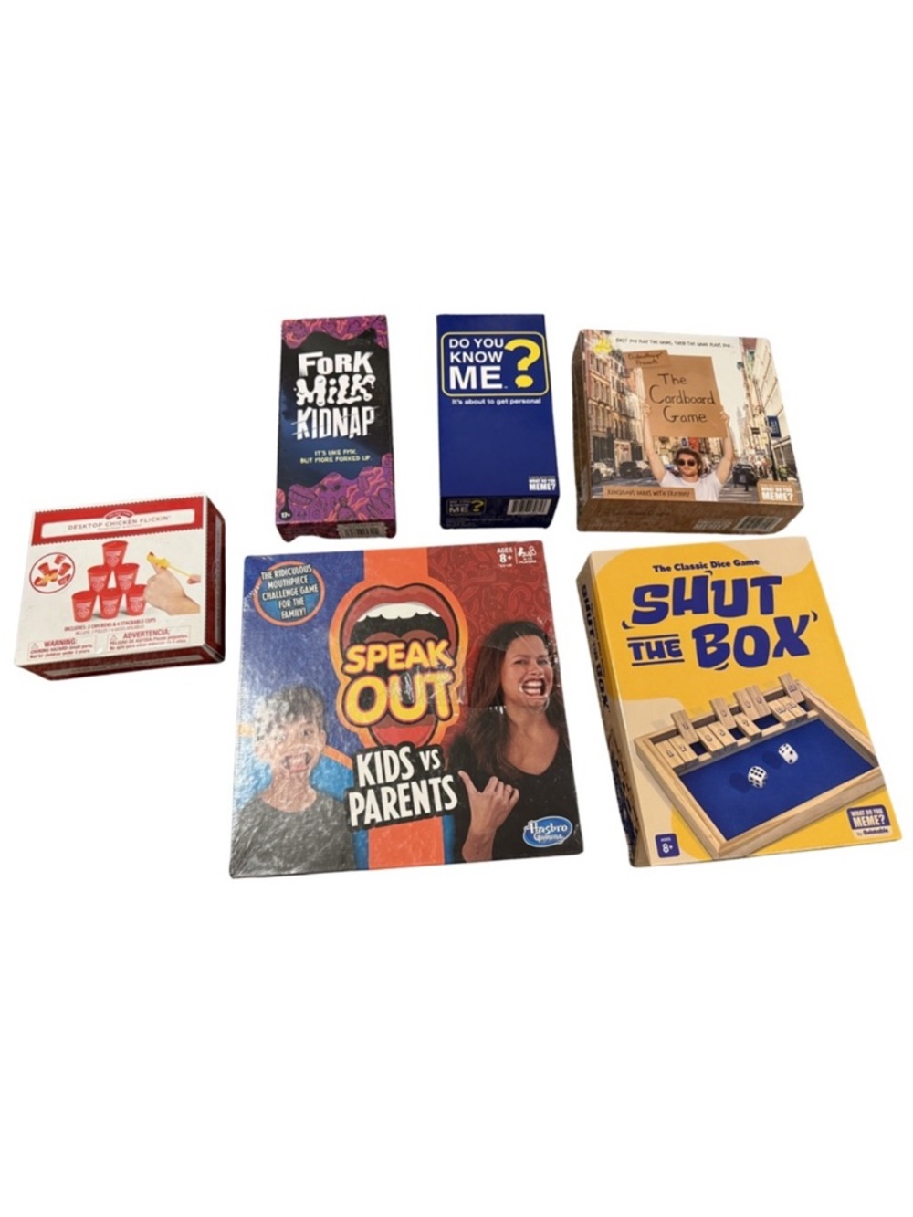 Party Game Bundle - Speak Out, Do You Know Me?, and More!
